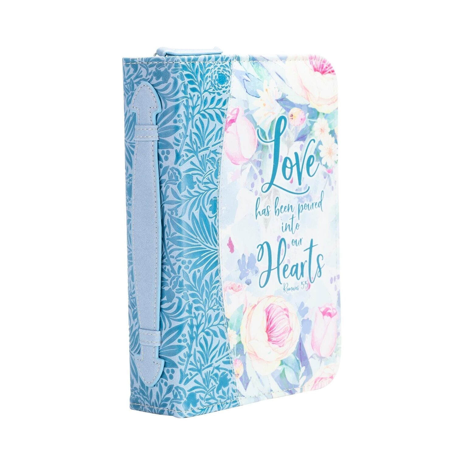 Divinity 28323 Floral Love Journal, Large, Blue