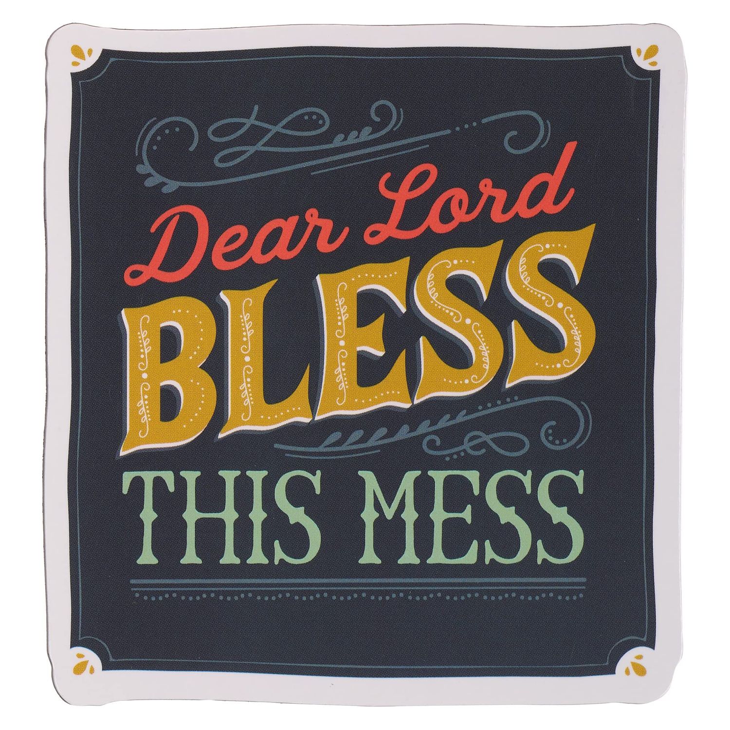 Funny Magnets for Magnetic Dry Erase Board, Mini Fridge Bless This Mess Southern Sayings Retro Vintage