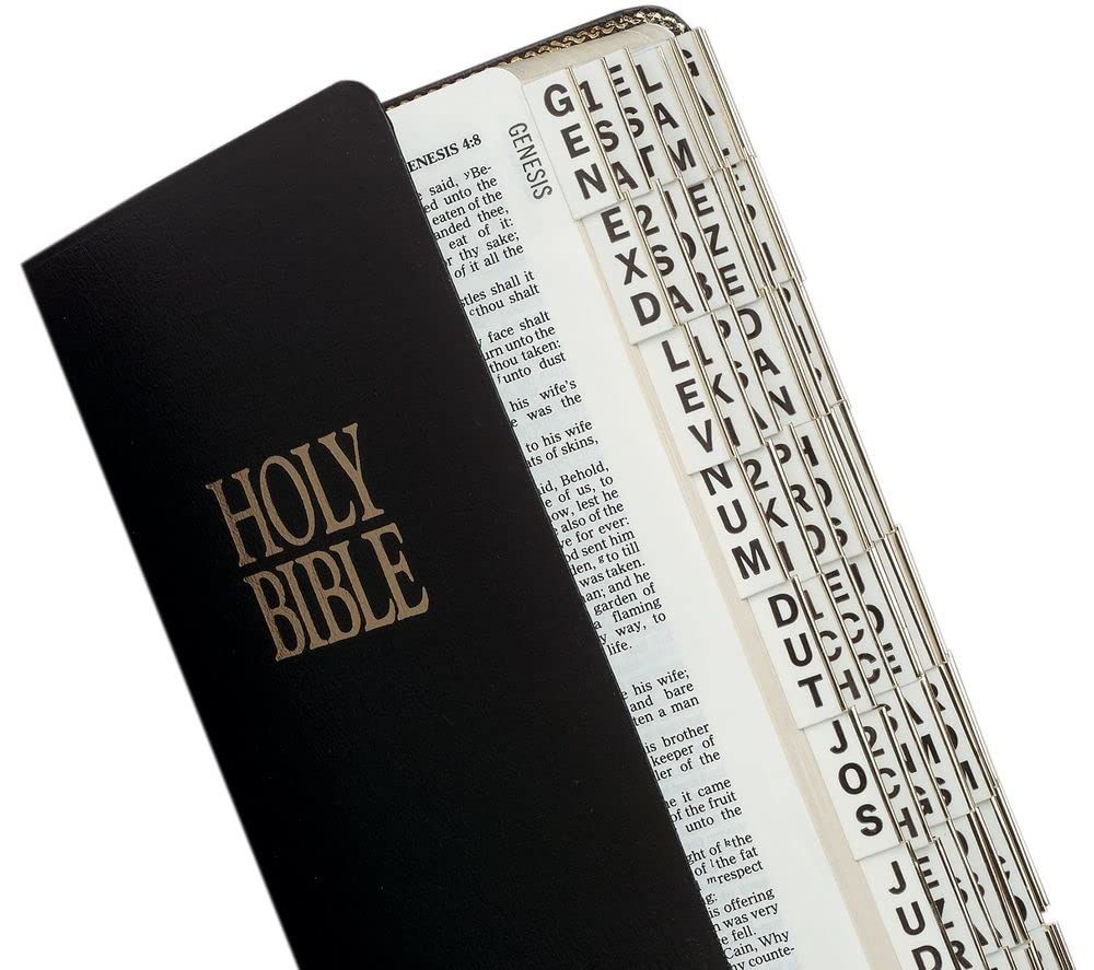 Tabbies Large Print Gold-Edged Bible Indexing Tabs, Old &amp; New Testaments, 84 Tabs Including 64 Books