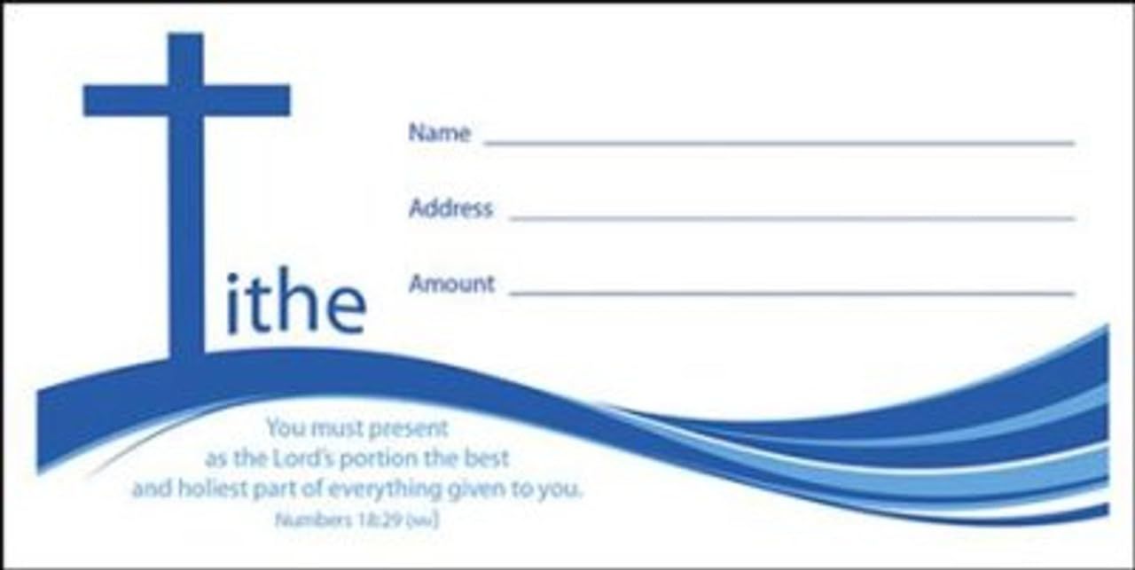 Offering Envelope: Tithe (Cross