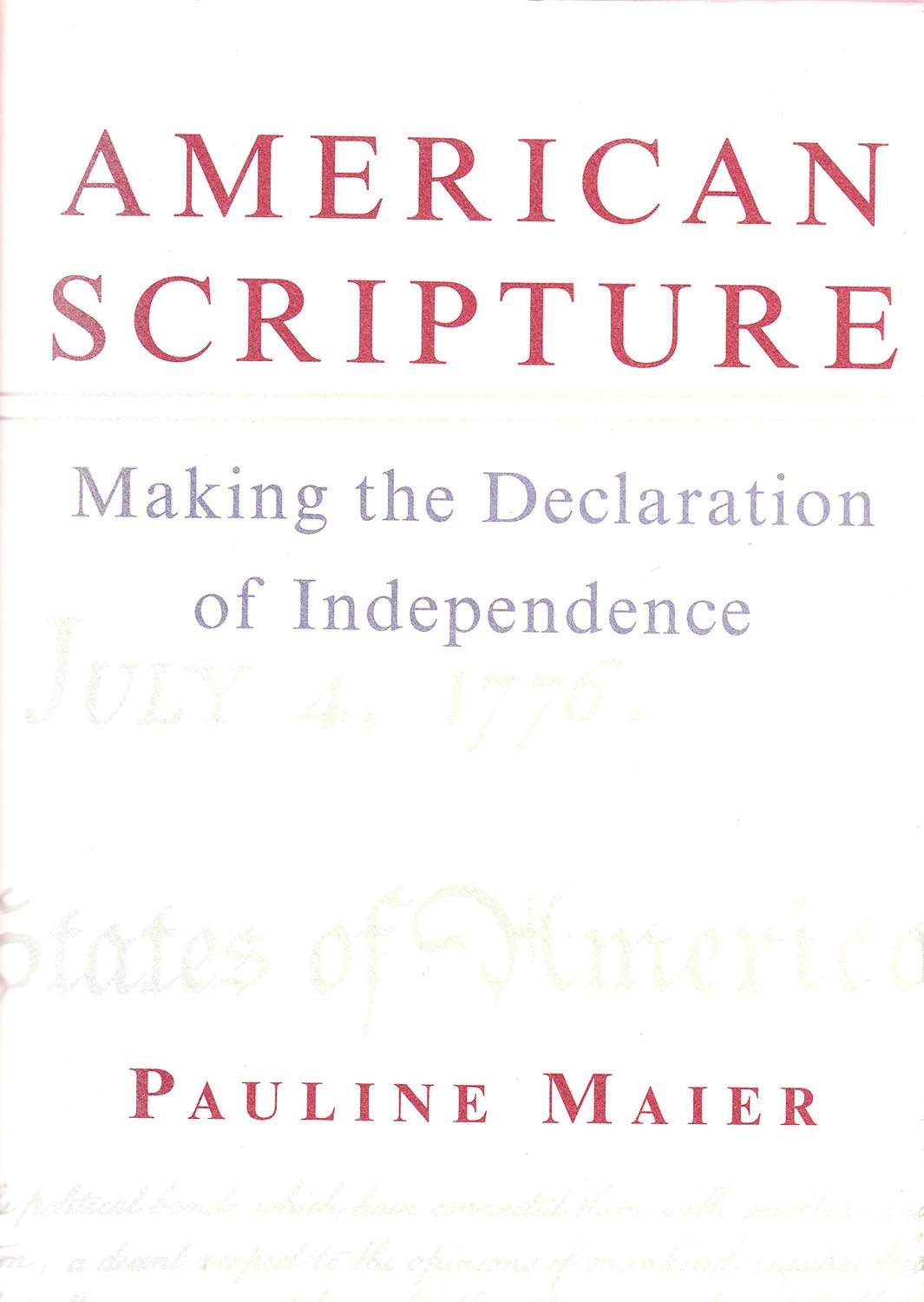 American Scripture..
