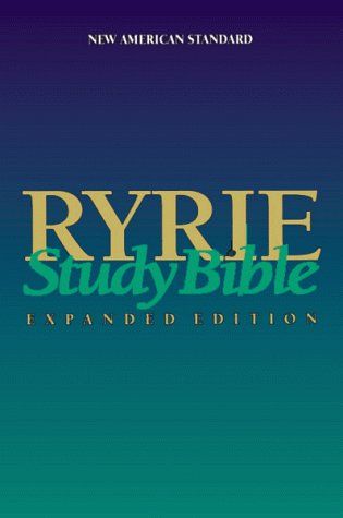 Ryrie Study Bible NAS Hardback- Red Letter (Ryrie Study Bibles)....