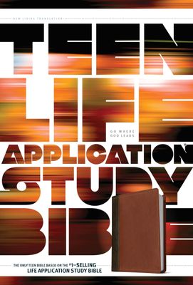 NLT Teen Life Application Study Bible (LeatherLike, Brown), NLT Study Bible with Notes and Features
