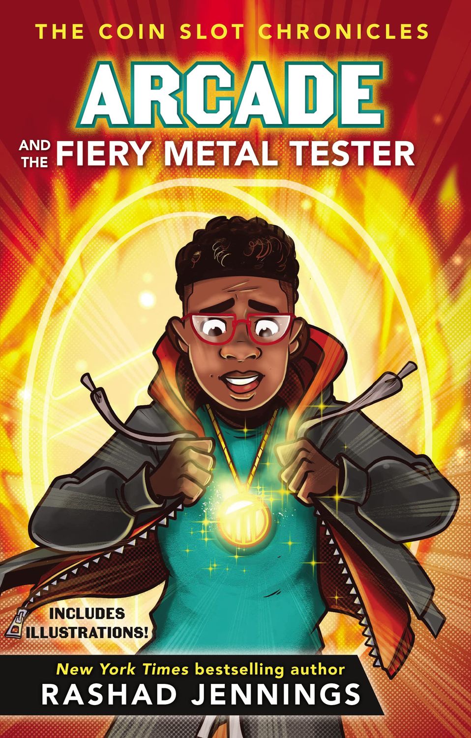 Arcade and the Fiery Metal Tester (The Coin Slot Chronicles)