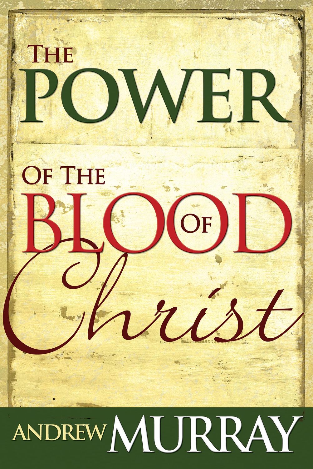The Power Of The Blood Of Christ....