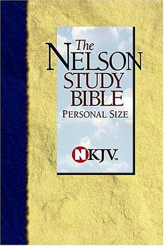 Nelson Study Bible Personal Size Edition....