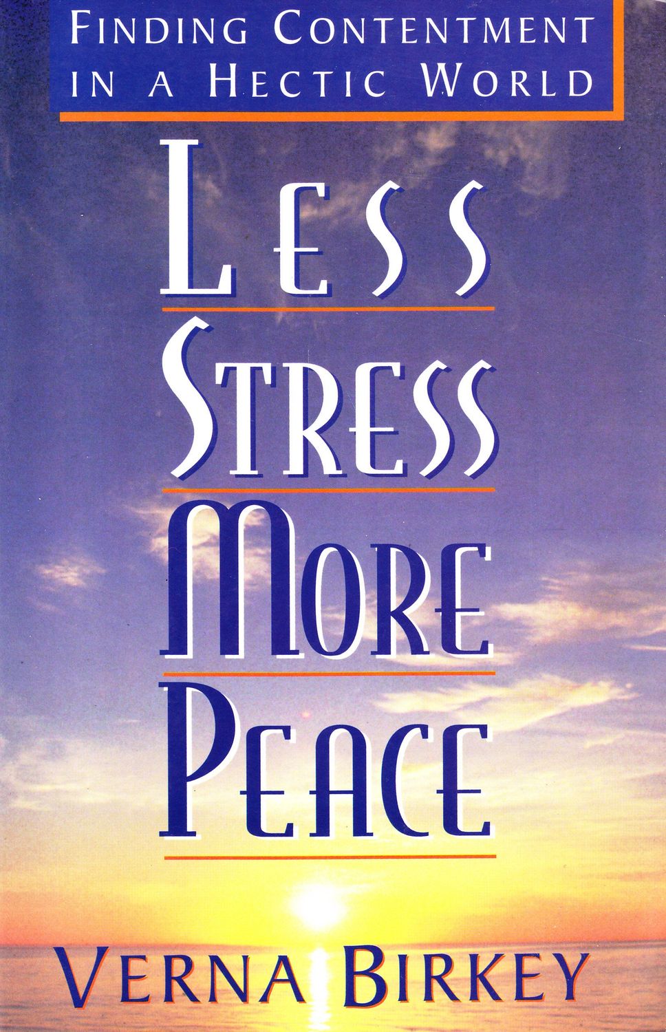 Less Stress, More Peace..