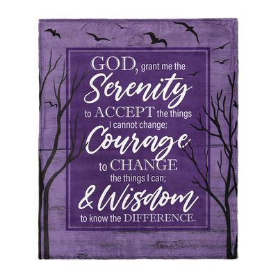 Warm Soft Throw Blankets, Serenity Blanket, Blankets Gifts for Birthday, Christmas - BLK-02