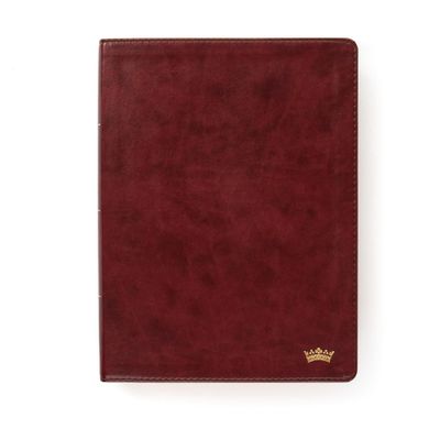 CSB Tony Evans Study Bible, Burgundy LeatherTouch, Black Letter, Study Notes and Commentary