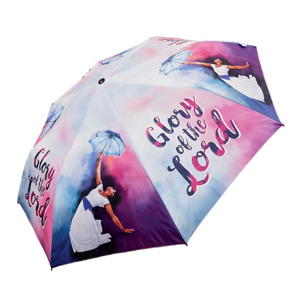 African American Expressions - Glory of the Lord Umbrella - 38" arc Umbrella - UM13
