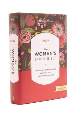 NKJV, The Woman&#39;s Study Bible, Hardcover, Red Letter, Full-Color Edition: Receiving God&#39;s Truth