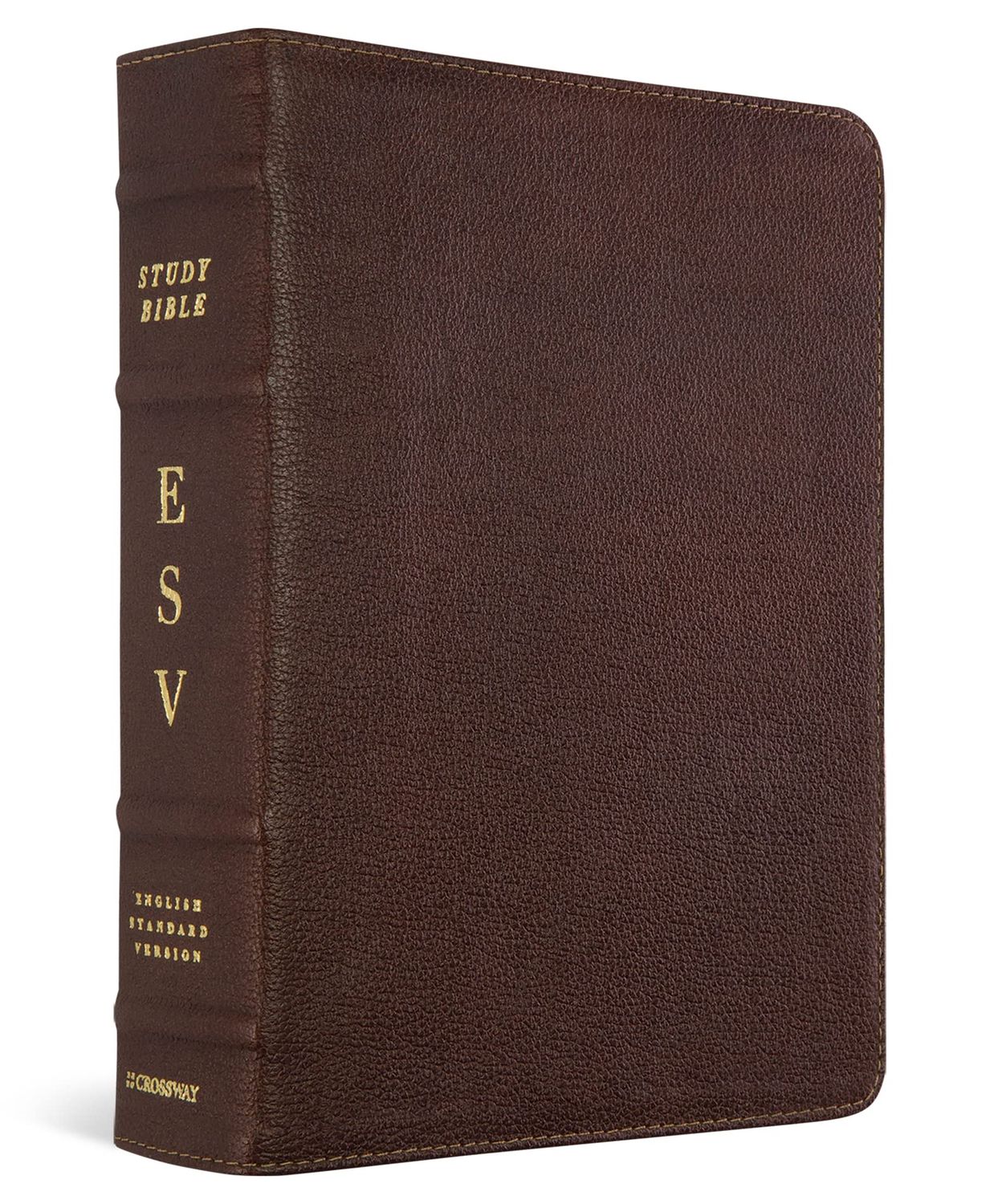 ESV Study Bible (Cowhide, Deep Brown)