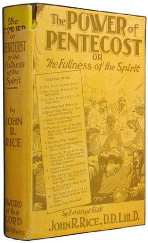 The Power of Pentecost, or The Fullness of the Spirit...