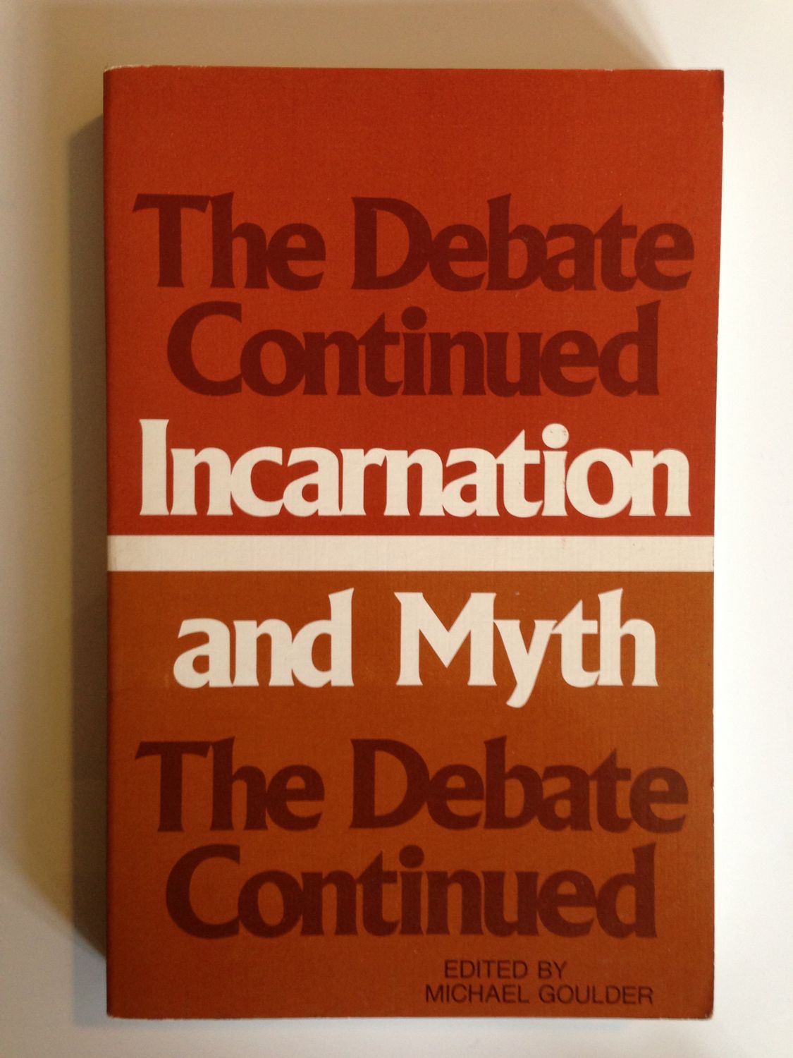 Incarnation and myth...