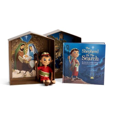 The Shepherd on the Search: Finding Christ in Christmas - Advent Activity Set with Nativity Keepsake Box