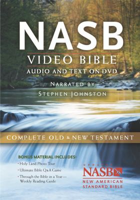 NASB Video Bible: New American Standard Bible, Includes Bonus Disc