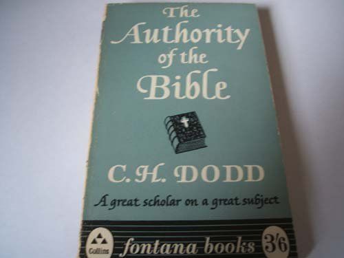 The authority of the Bible....
