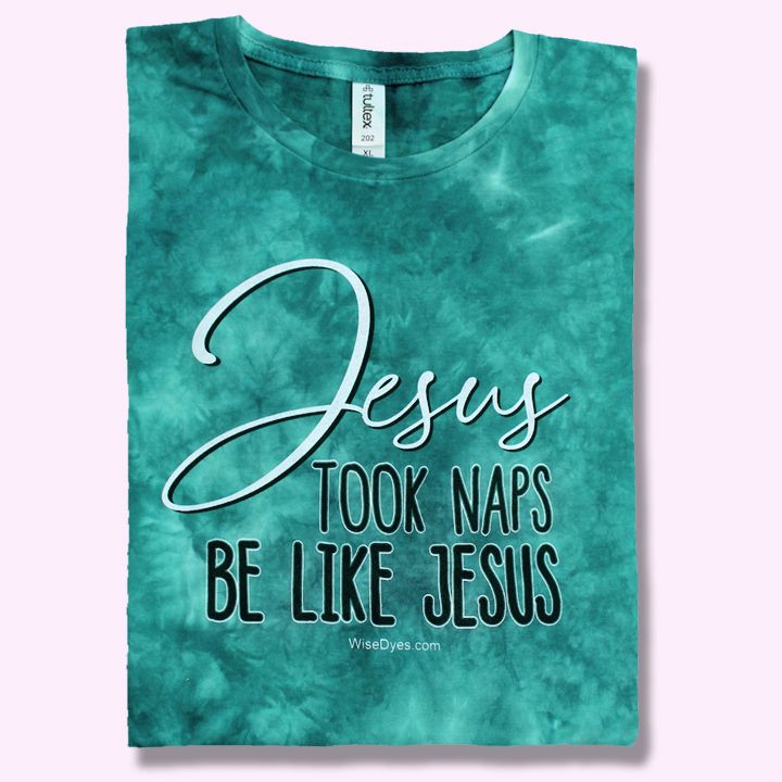 WISEDYES Shirt Jesus Took Naps - Medium