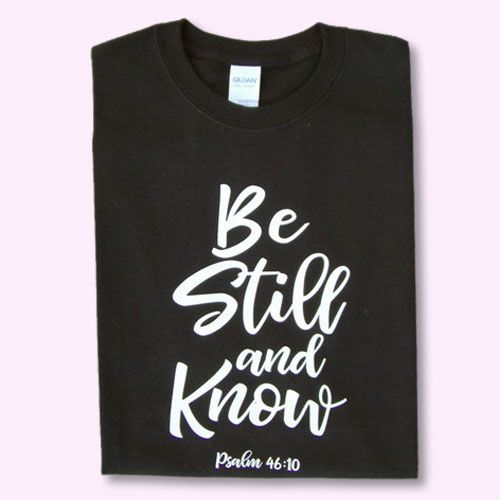 WISEDYES Shirt Be Still (Black) - Large