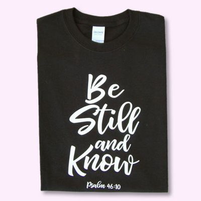WISEDYES Shirt Be Still (Black) - 2XL