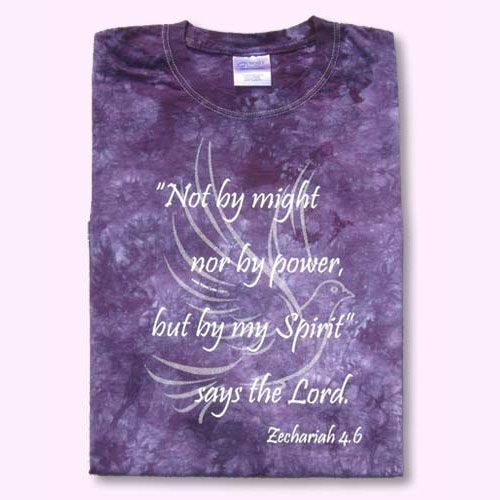 WISEDYES Shirt Not by Might - 2XL