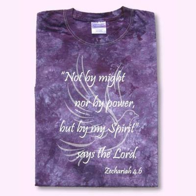 WISEDYES Shirt Not by Might - 2XL