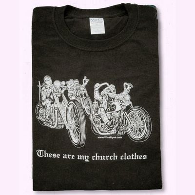 WISEDYES Shirt These Are My Church Clothes - 3XL
