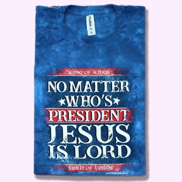 WISEDYES Shirt Jesus President - 2XL