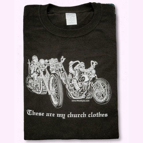 WISEDYES Shirt These Are My Church Clothes - 2XL