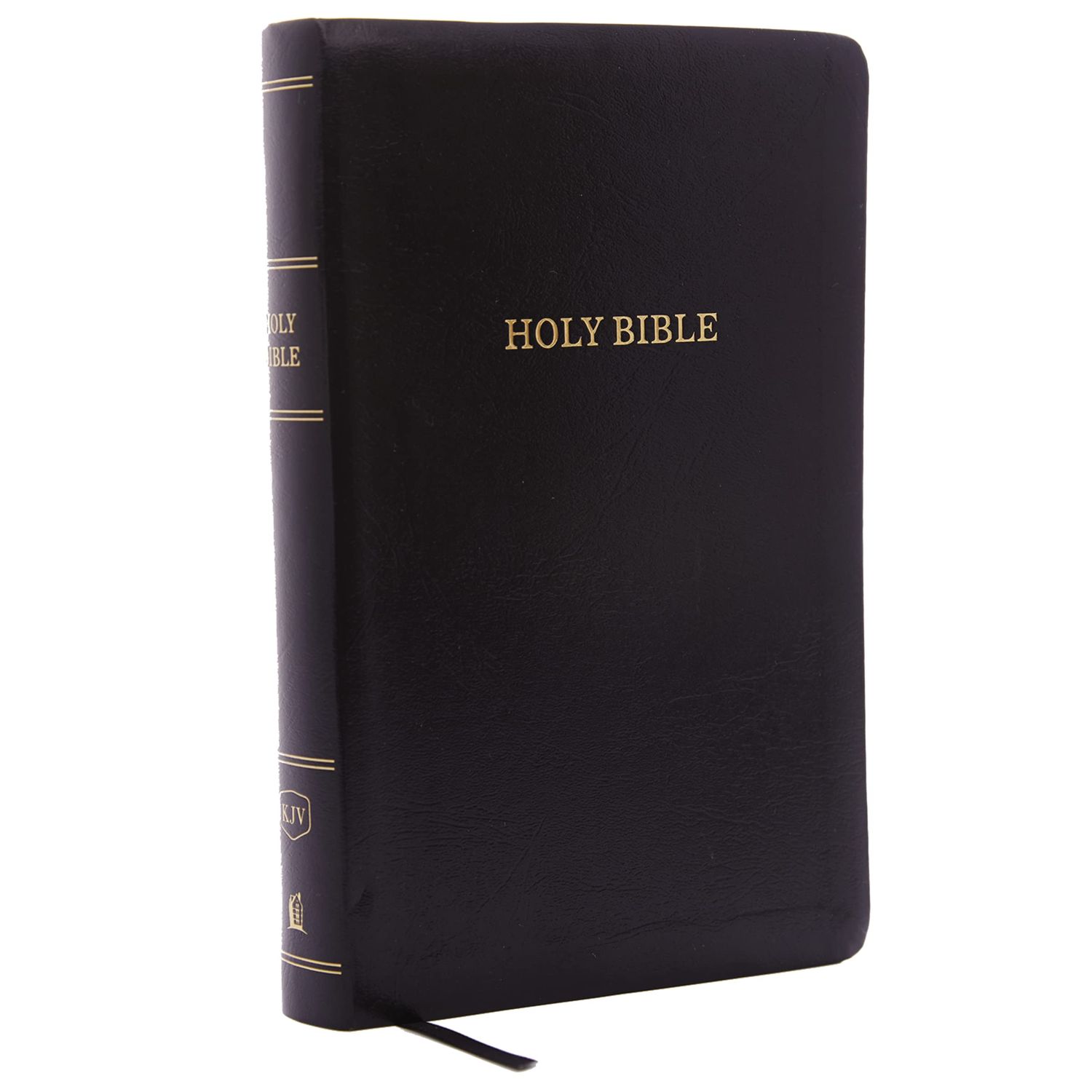 KJV Holy Bible: Personal Size Giant Print, Black Leather-Look, Red Letter, Comfort Print