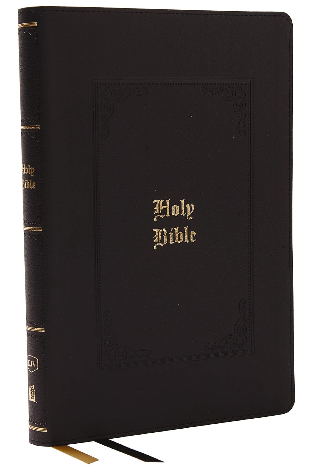 KJV Holy Bible: Giant Print Thinline Bible, Black Leathersoft, Red Letter, Comfort Print (Vintage Series)