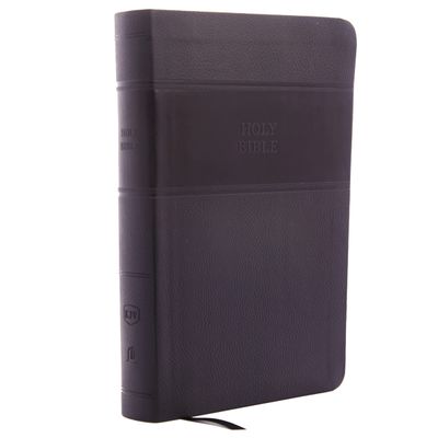 KJV Holy Bible: Personal Size Giant Print, Black Leathersoft, Red Letter, Comfort Print