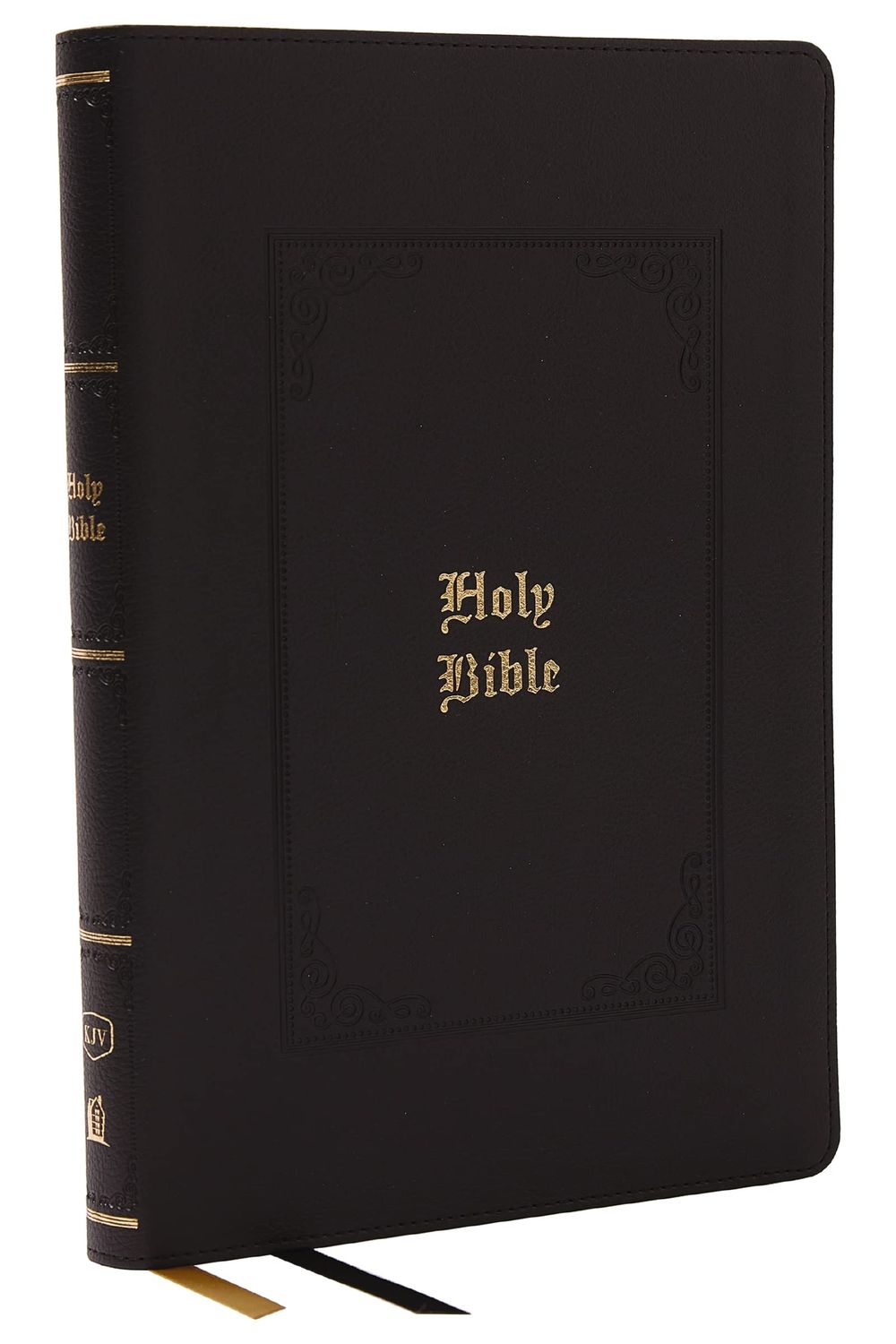 KJV Holy Bible: GP Thinline Bible, Black Leathersoft, Red Letter, Comfort Print (Indexed) (Vintage Series)