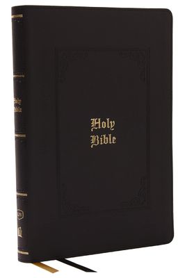 KJV Holy Bible: GP Thinline Bible, Black Leathersoft, Red Letter, Comfort Print (Indexed) (Vintage Series)