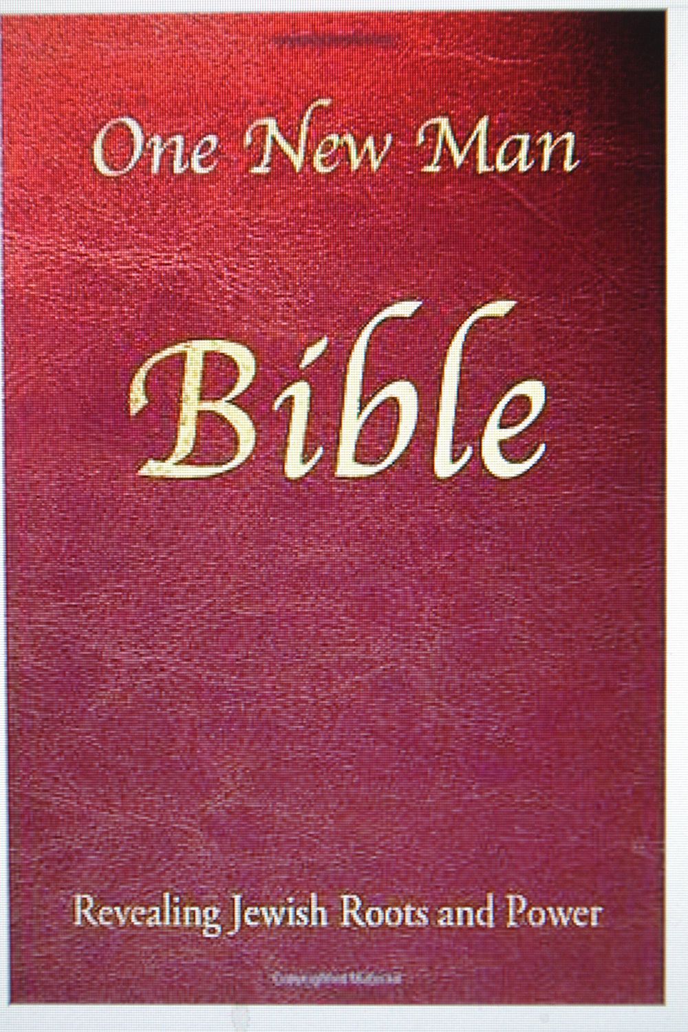 One New Man Bible: Revealing Jewish Roots and Power (Synthetic Leather)...