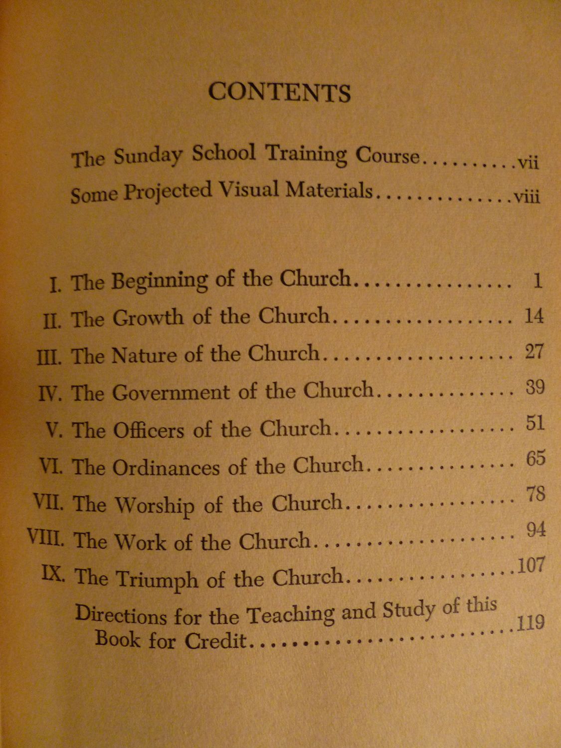 The New Testament doctrine of the church....