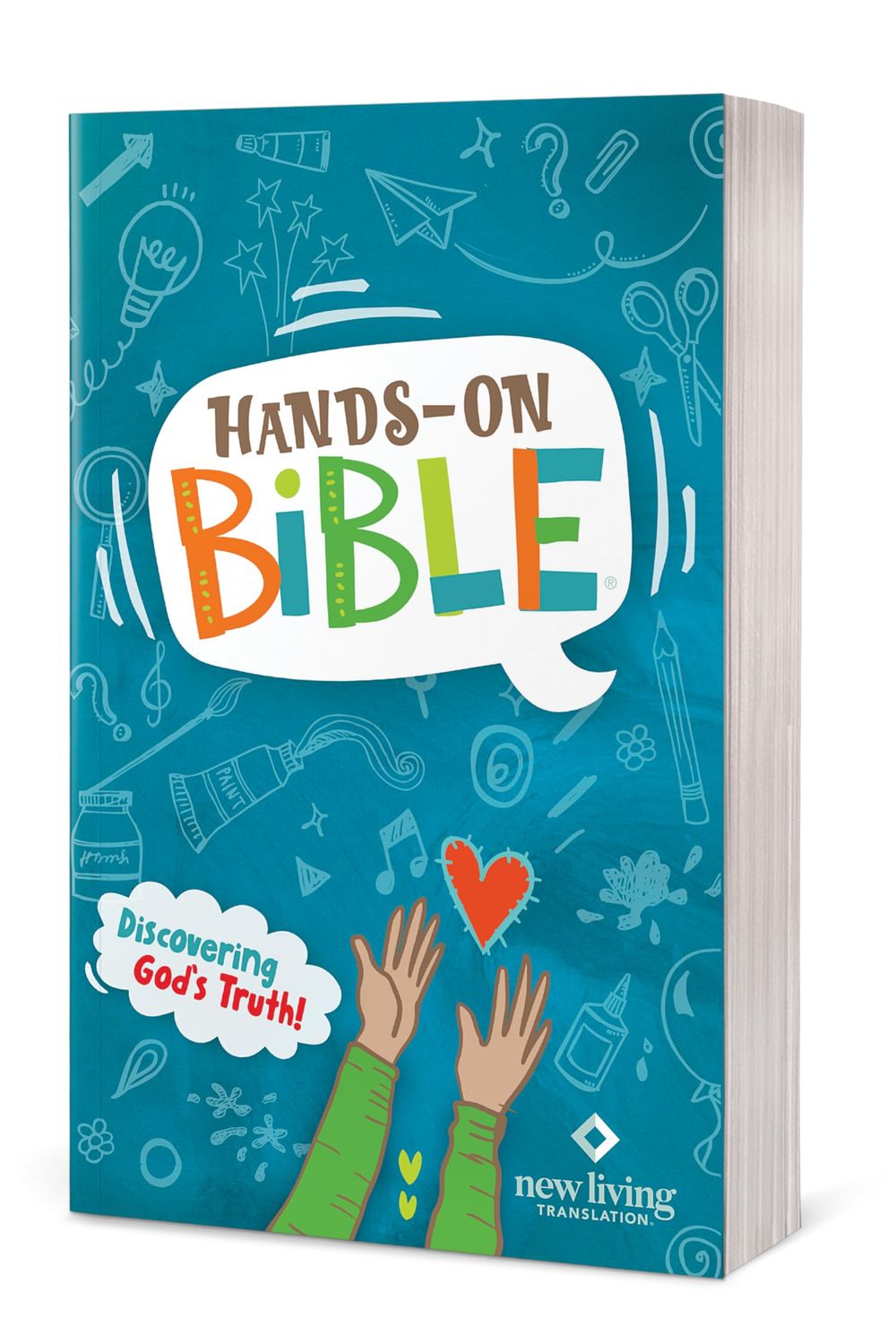 NLT Hands-On Bible for Kids, 3rd Ed (SC): Full-Color, Family Activities, Amazing Facts, Charts, and Maps