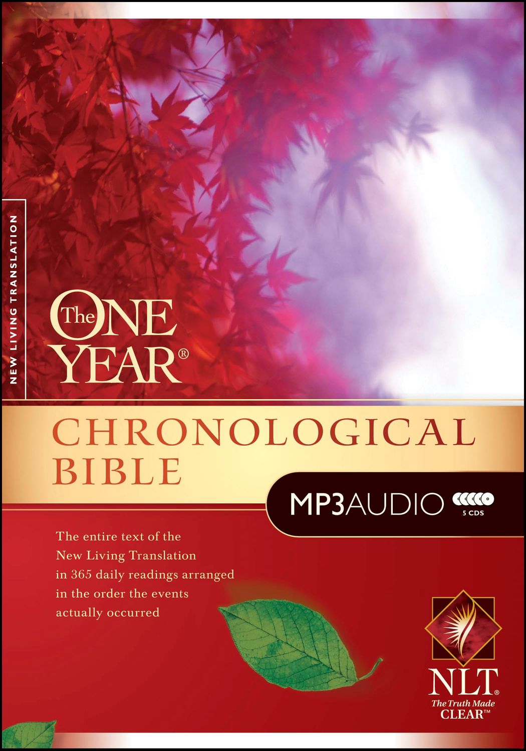 The One Year Chronological Bible NLT, MP3 (Audio Disc)