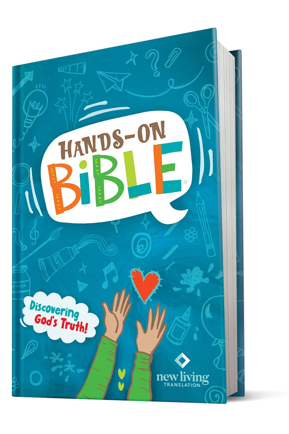 NLT Hands-On Bible for Kids, 3rd Edition (HC): Full-Color, Family Activities, Amazing Facts, Charts, and Maps