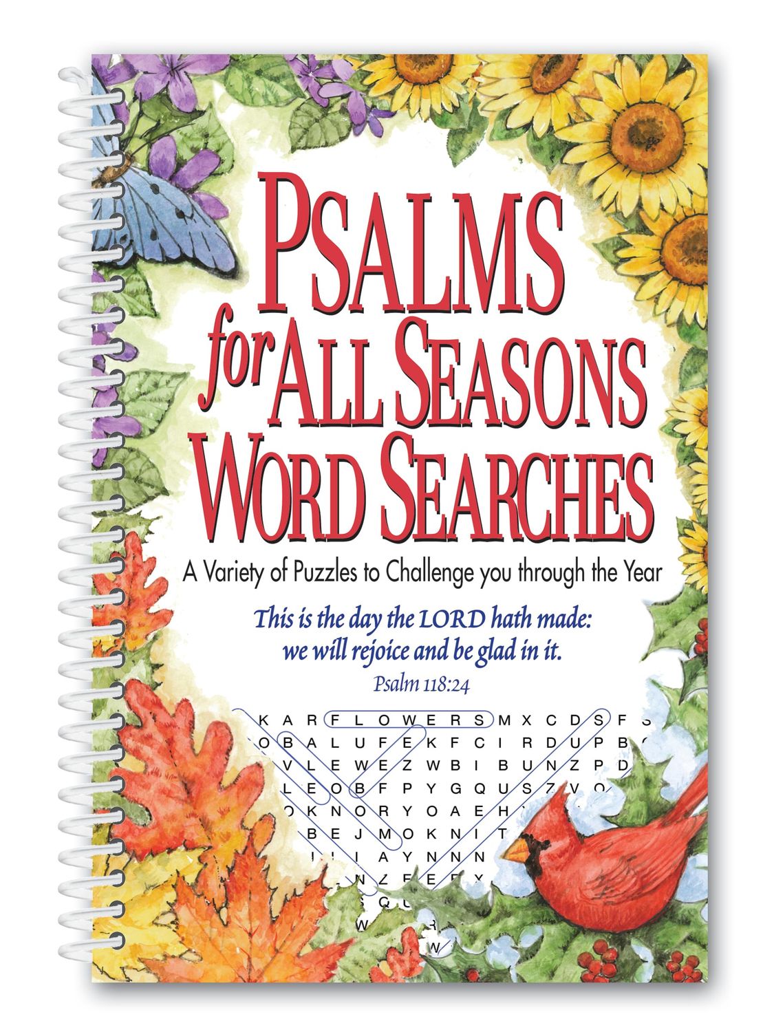 Psalms for All Seasons Word Searches: A Variety of Puzzles to Challenge You Through the Year
