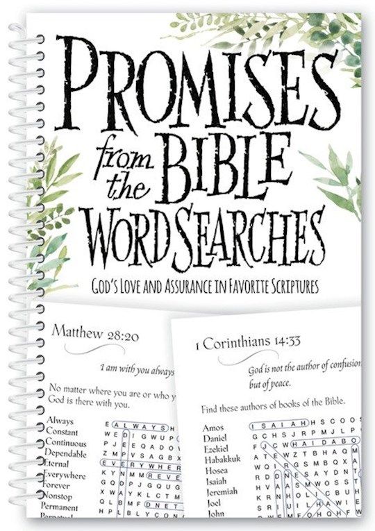 Promises from the Bible Word Searches