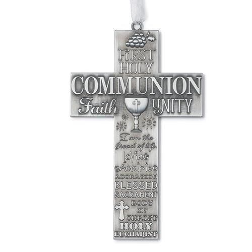 Roman Communion Word Wall, 7.5-inch Height, Zinc Alloy, Home, Home Décor