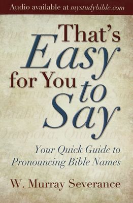 That&#39;s Easy for You to Say!..