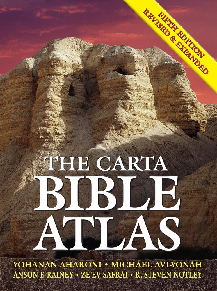 The Carta Bible Atlas, Fifth Edition Revised and Expanded...