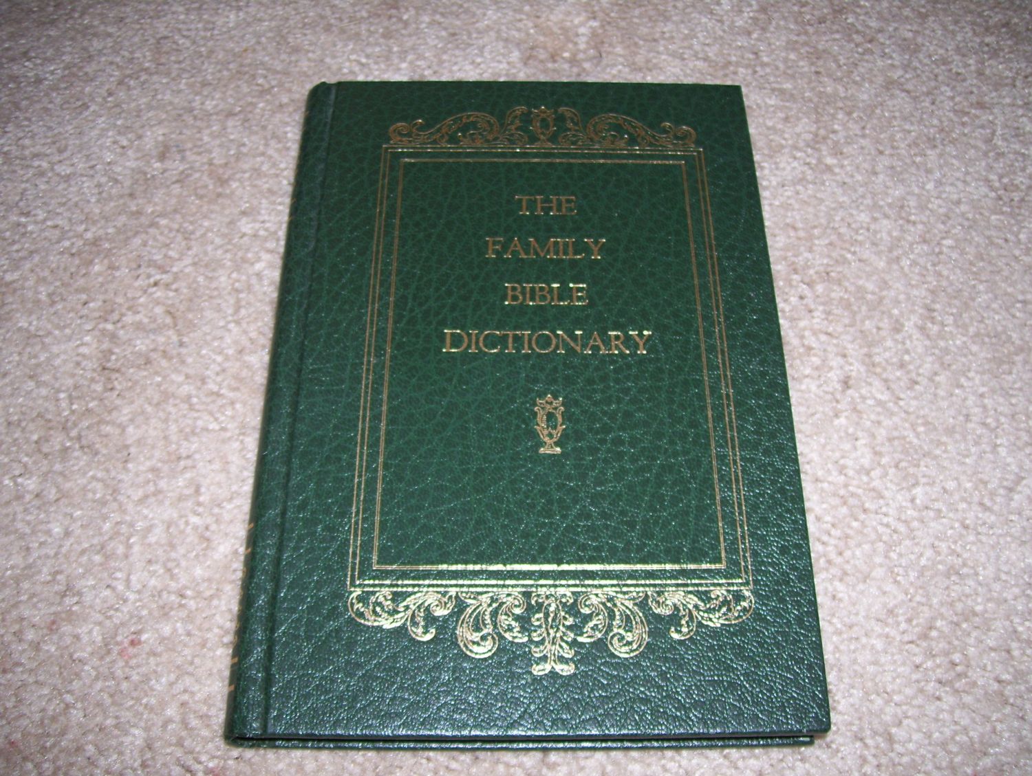 The Family Bible Dictionary....