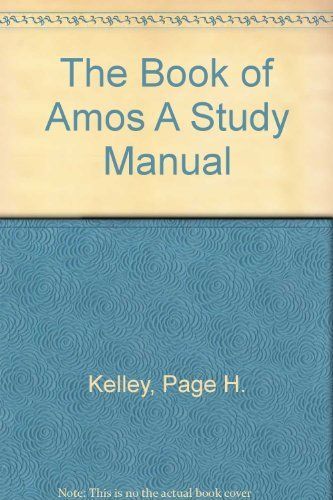 The Book of Amos;...