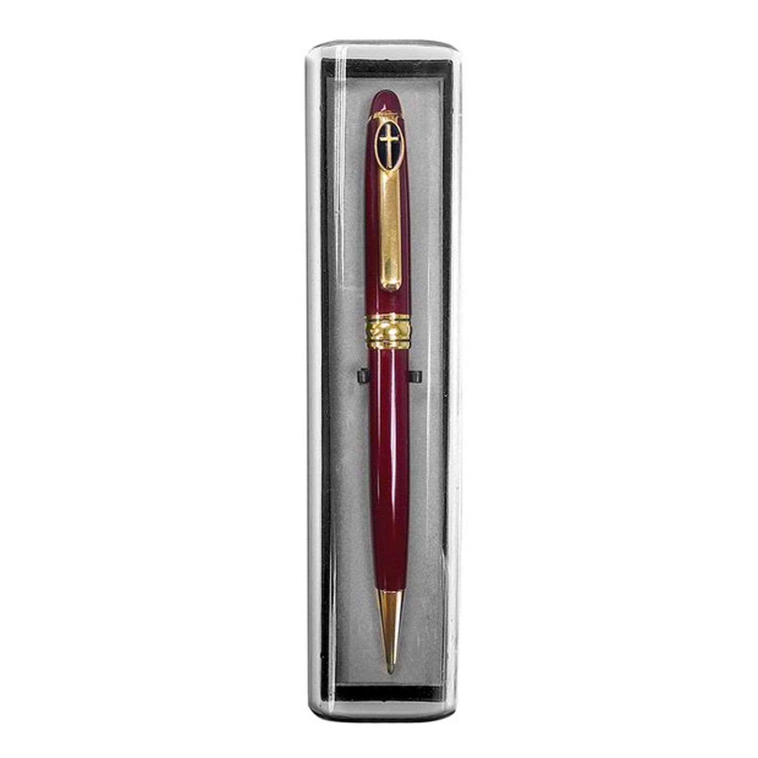Pen-Cross Adoration-Burgundy/Gold w/Case &amp; Hangable Box
