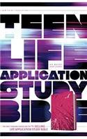Tyndale NLT Teen Life Application Study Bible (LeatherLike, Pink)