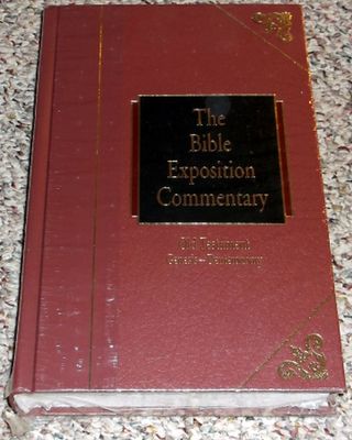 The Bible Exposition Commentary: Old Testament (The Pentateuch)...