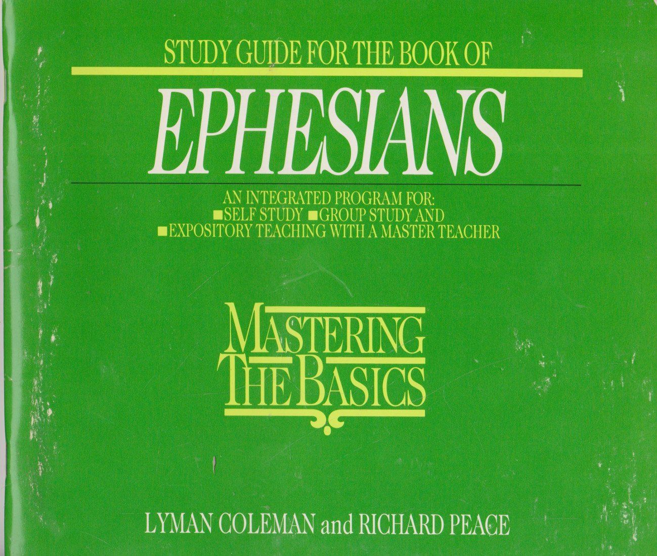Mastering Basics-Ephesians:...